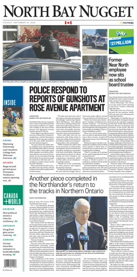 Cover of North Bay Nugget