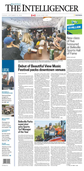 Cover of The Intelligencer (Belleville)