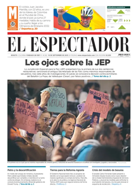 Cover of El Espectador