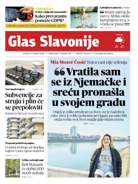 Cover of Glas Slavonije