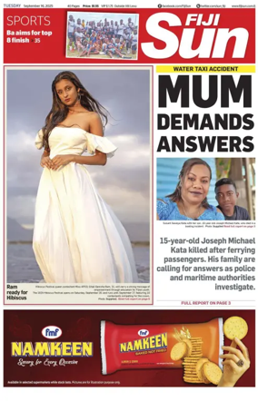Cover of Fiji Sun