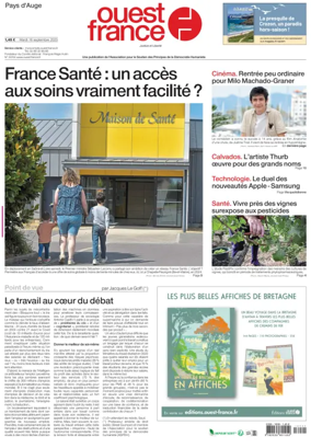 Cover of Ouest France (Pays d'Auge)