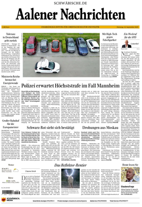 Cover of Aalener Nachrichten