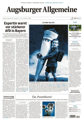 Cover of Augsburger Allgemeine (Land West)