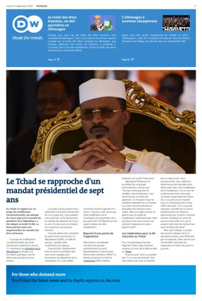 Cover of Deutsche Welle (French Edition)