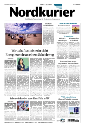 Cover of Müritz-Zeitung