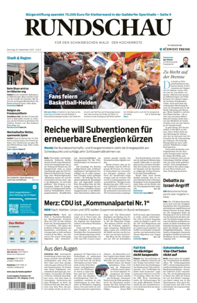 Cover of Rundschau für den Schwäbischen Wald – Der Kocherbote