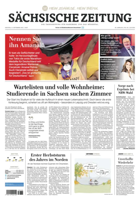 Cover of Sächsische Zeitung  (Rödertal)