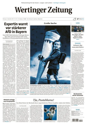 Cover of Wertinger Zeitung