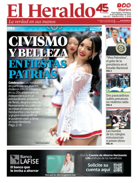 Cover of Diario El Heraldo