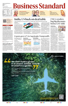 Cover of Business Standard