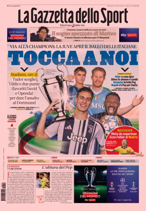 Cover of La Gazzetta dello Sport - Romana