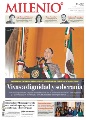 Cover of Milenio Jalisco