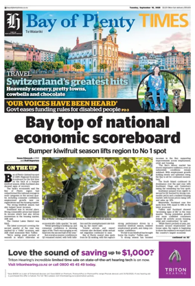 Cover of Bay of Plenty Times