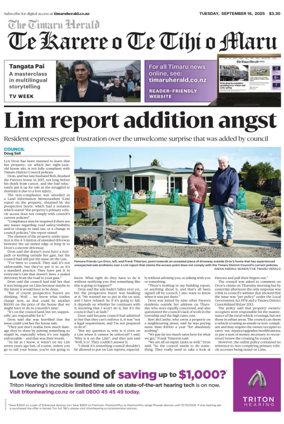 Cover of The Timaru Herald