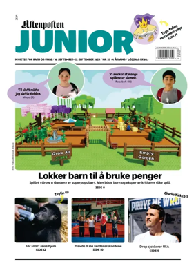 Cover of Aftenposten Junior