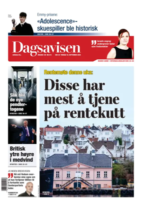 Cover of Dagsavisen