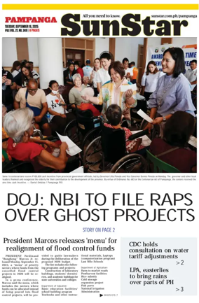 Cover of Sun.Star Pampanga