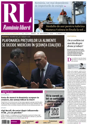 Cover of Romania Libera