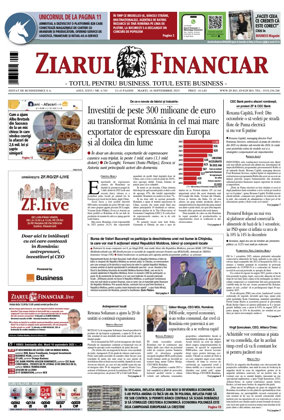 Cover of Ziarul Financiar