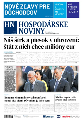 Cover of Hospodárske noviny