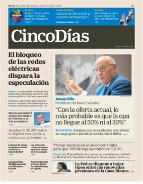 Cover of Cinco Días
