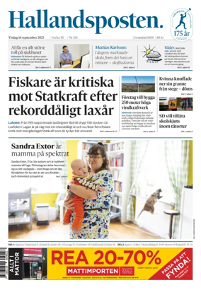 Cover of Hallandsposten