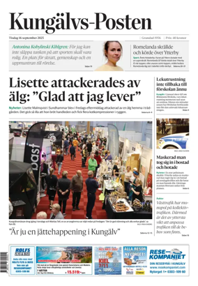 Cover of Kungälvs-Posten