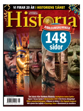 Cover of Illustrerad Vetenskap Historia (Sweden)