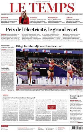 Cover of Le Temps