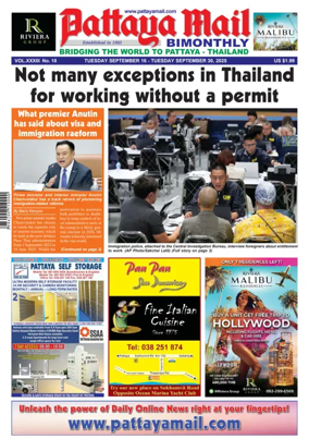 Cover of Pattaya Mail