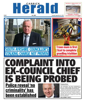 Cover of Carrick Herald