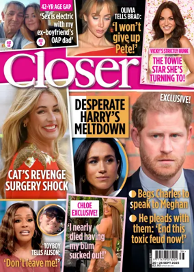 Cover of Closer (UK)
