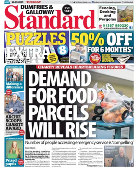 Cover of Dumfries & Galloway Standard