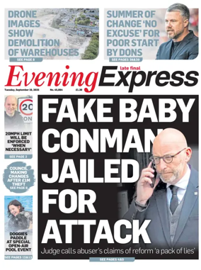 Cover of Evening Express (Extra Edition)