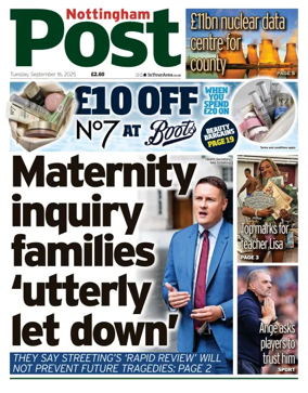 Cover of Nottingham Post