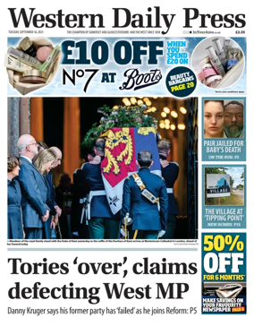 Cover of Western Daily Press