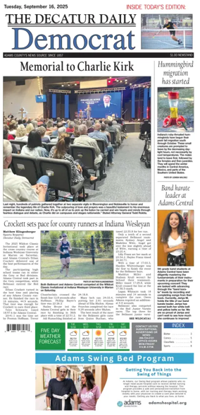 Cover of The Decatur Daily Democrat