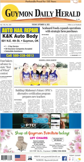 Cover of Guymon Daily Herald