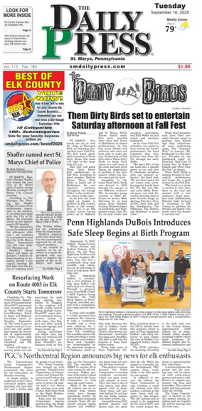 Cover of The Daily Press