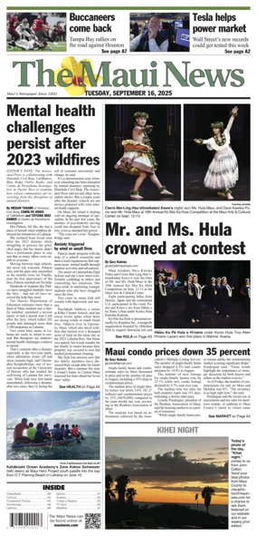 Cover of The Maui News