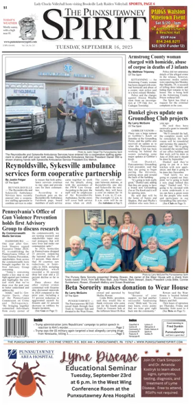 Cover of The Punxsutawney Spirit