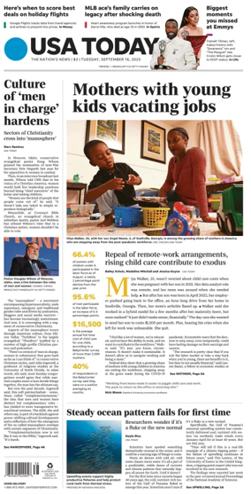 Cover of USA TODAY US Edition