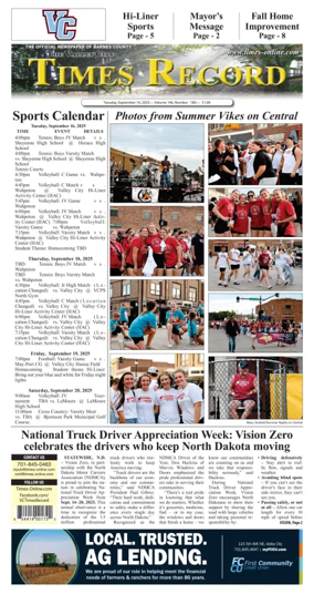 Cover of Valley City Times-Record