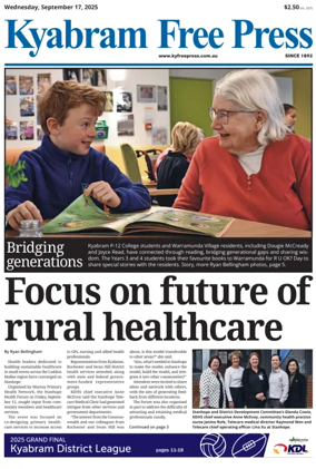 Cover of Kyabram Free Press