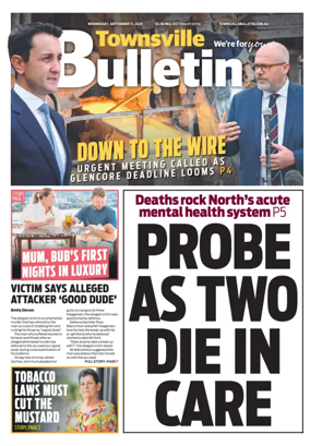 Cover of Townsville Bulletin