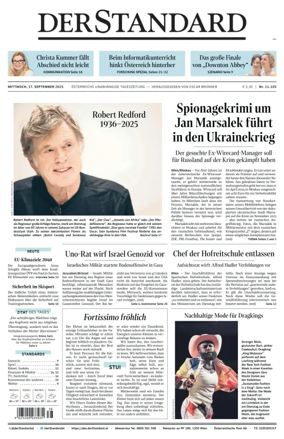 Cover of Der Standard