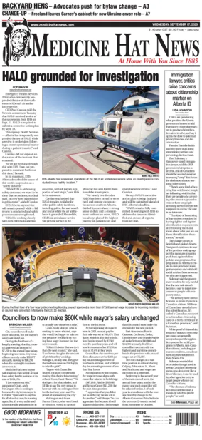 Cover of Medicine Hat News