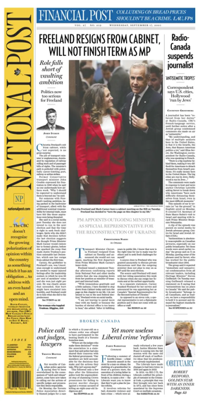 Cover of National Post - (Latest Edition)
