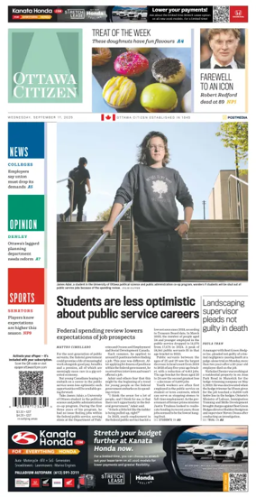 Cover of Ottawa Citizen
